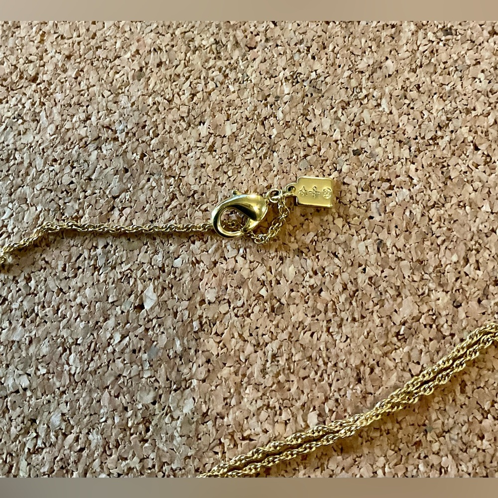 Alexis Bittar Gold double Layered Necklace - Picture 5 of 5